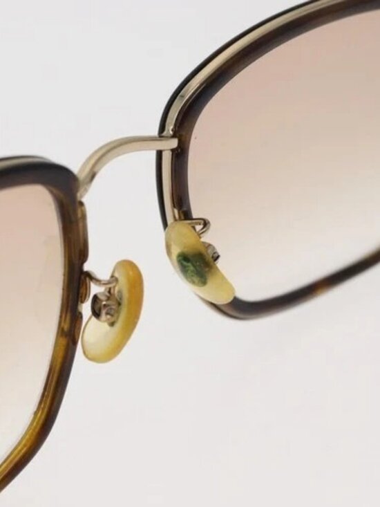 GUCCI Sunglasses plastic Beige Auth BA12850 main image 8